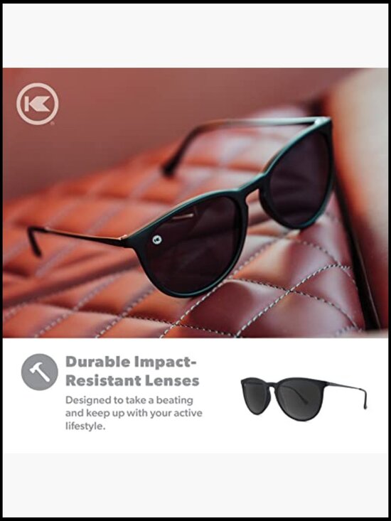 Polarized Round Sunglasses with Polycarbonate Frame and UV400 Protection main image 6